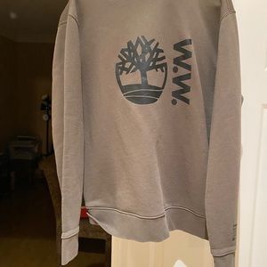Wood Wood x Timberland Olive brown Crewneck